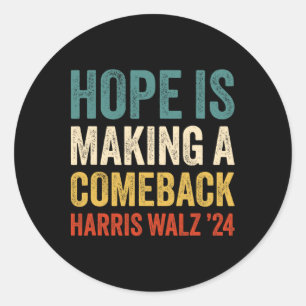 Adesivo Hope É Fazer De Comeback Kamala Harris Tim Wheime