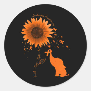 Adesivo Hope Fight Love Elephflower Sunflower Awaren