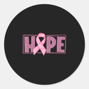 Adesivo Hope Leopard Friso Rosa Friso Sensibilização para 