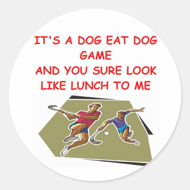 Adesivo hóquei em campo (Frente)