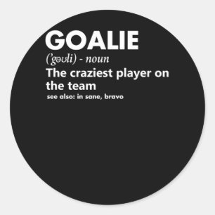 Adesivo Hóquei em Futebol de Definição Goalie Goalkeepe