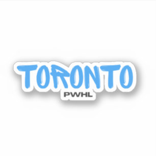 Adesivo Hóquei feminino em Toronto PWHL