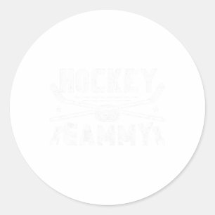 Adesivo Hóquei no Gelo Avó Gammy Gammy De Um Jogador De Hó