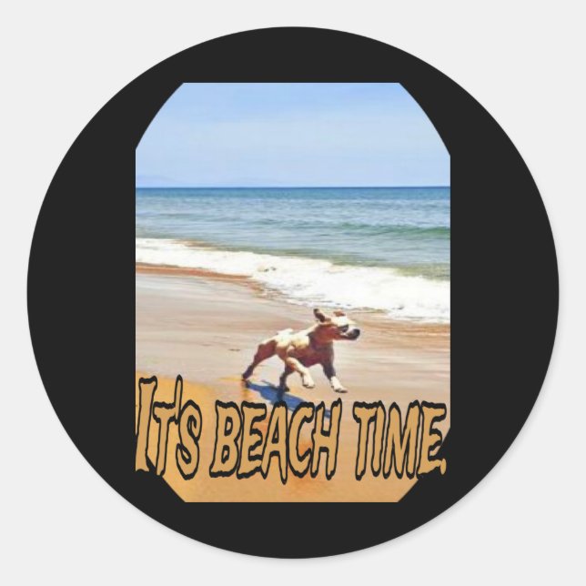 Adesivo Hora da Praia (Frente)