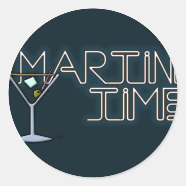 Adesivo Hora de Martini (Frente)