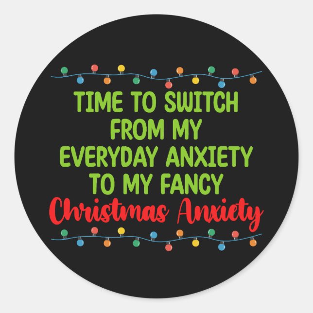 Adesivo Hora De Passar Da Minha Ansiedade Do Dia A Dia Par (Frente)