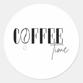 Adesivo Hora do café