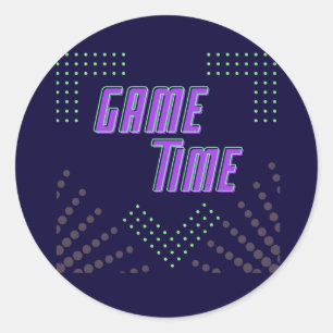 Adesivo hora do jogo