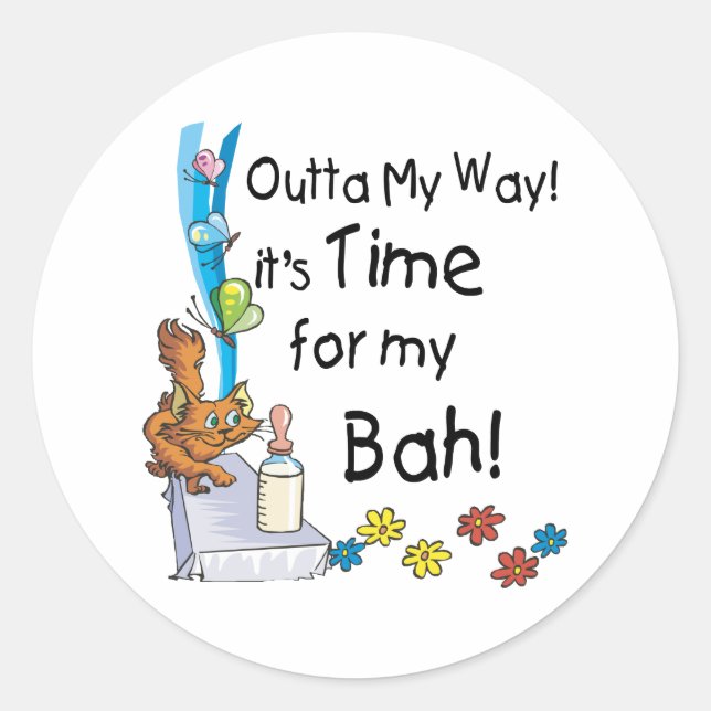 Adesivo Hora do Meu Bah (Frente)