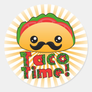 Adesivo Hora do Taco