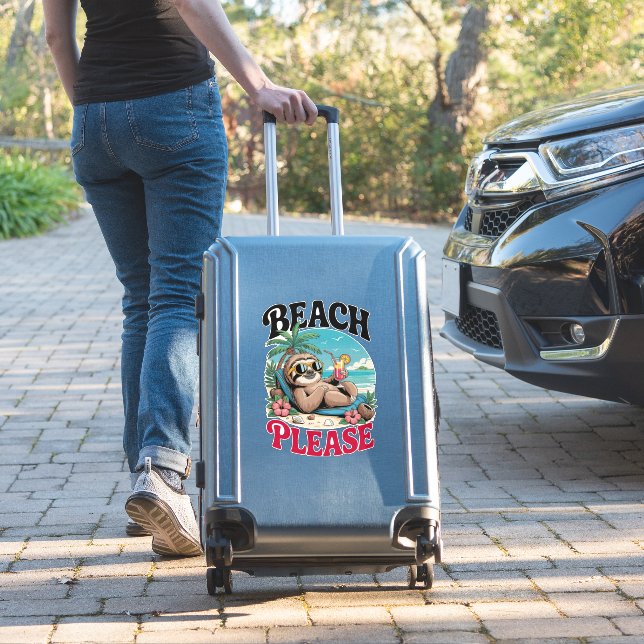 Adesivo Horário de Verão de Lama em Cute (Mala Insitu)