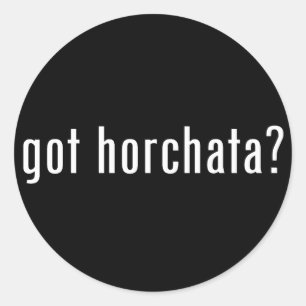 Adesivo horchata obtido?