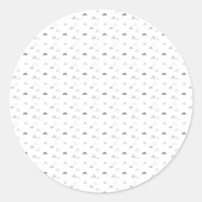 Adesivo Horizontal, Cinza Média (Frente)