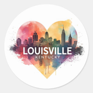 Adesivo Horizonte de Louisville Kentucky EUA