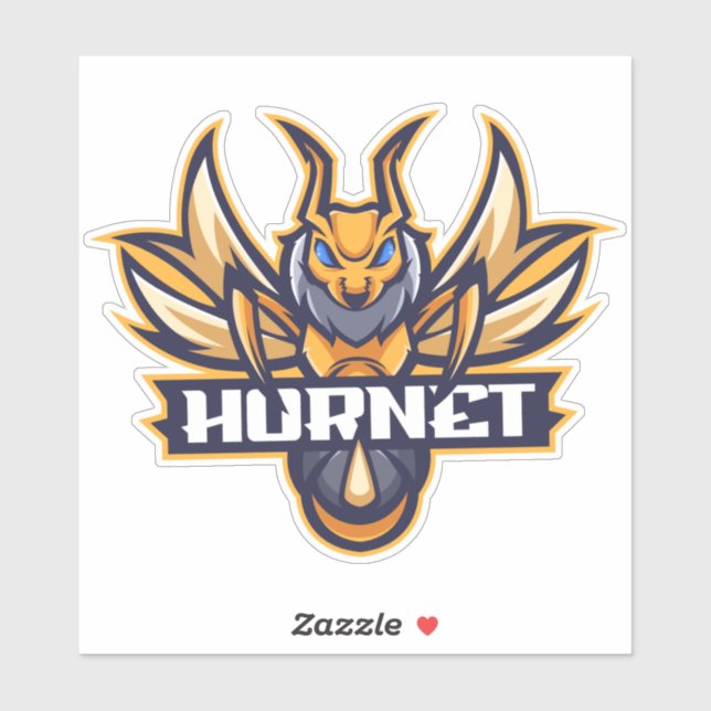 Adesivo Hornets Mascot Vinyl Sticker (Folha)