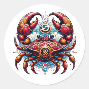 Adesivo Horoscope Sinal astrológico para Cancer do Carangu