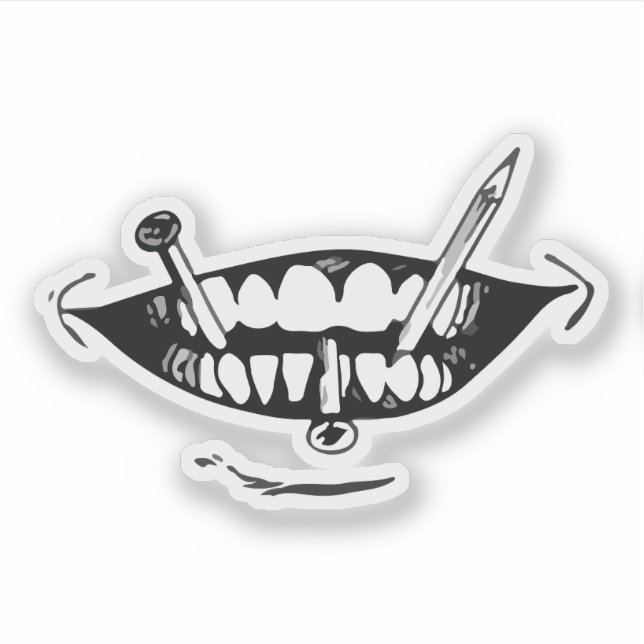 Adesivo Horror anime art (Frente)