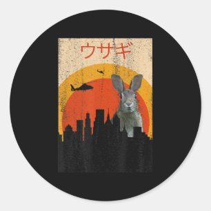Adesivo Horror do Coelho do Filme Japonês   Amantes de Coe