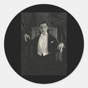 Adesivo Horror Movie Monster Halloween Count Dracula Vampi