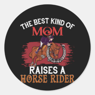 Adesivo Horse Art O Melhor Tipo De Mãe