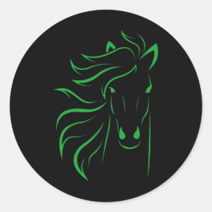 Adesivo Horse Lover Oferece Mulheres Equestres Homens Hors