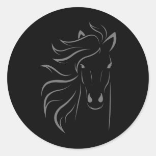 Adesivo Horse Lover Oferece Mulheres Equestres Homens Hors
