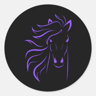 Adesivo Horse Lover Oferece Mulheres Equestres Homens Hors