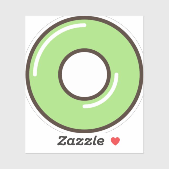 Adesivo hortelã (Folha)