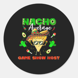 Adesivo Host Média de Jogo do Nacho Mexicano