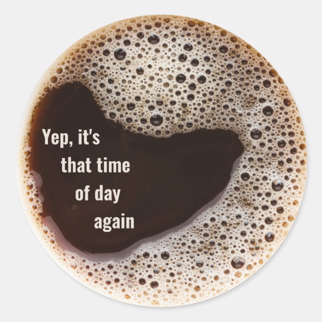 Adesivo Hot Coffee  (Frente)