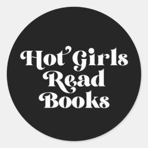 Adesivo Hot Girls Leia Livros