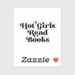 Adesivo Hot Girls Leia Livros