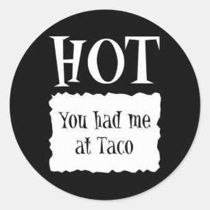 Adesivo HOT - Hot Packet Halloween Taco Costume 1