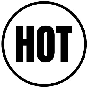 Adesivo HOT - Hot Springs Classic Round Sticker