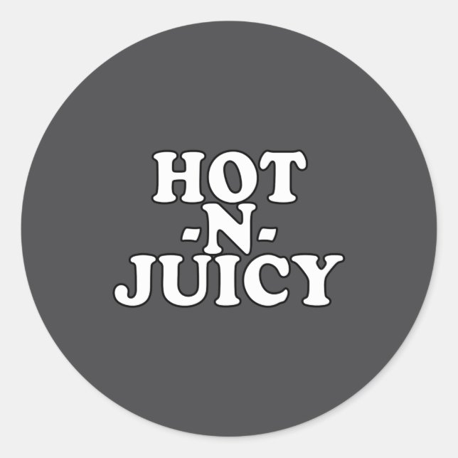 Adesivo Hot N Juicy  (Frente)