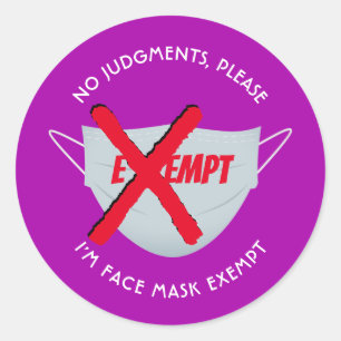 Adesivo Hot Pink   ISENÇÃO DE MÁSCARAS ROSTAS