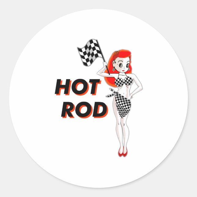 Adesivo Hot Rod (Frente)