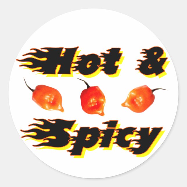 Adesivo Hot & Spicy /5 (Frente)