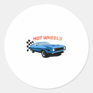 Adesivo Hot Wheels – Velocidade, Estilo e Poder