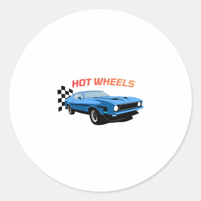 Adesivo Hot Wheels – Velocidade, Estilo e Poder (Frente)