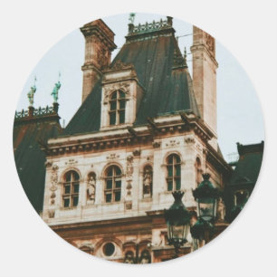 Adesivo Hotel de Ville, 4º arrondissement, Paris - França