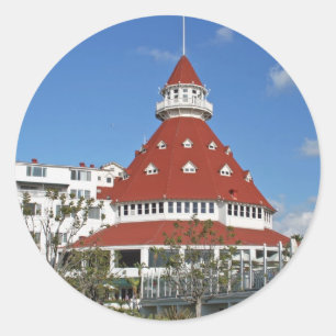 Adesivo Hotel Del Coronado na praia