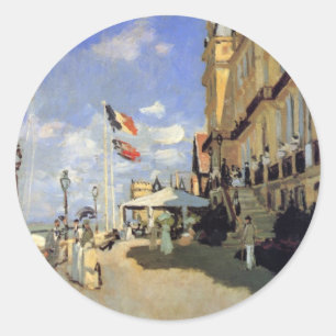 Adesivo Hotel des Roches Noires, Trouville de Claude Monet