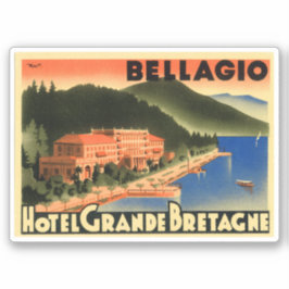 Adesivo Hotel Grande Bretagne Bellagio