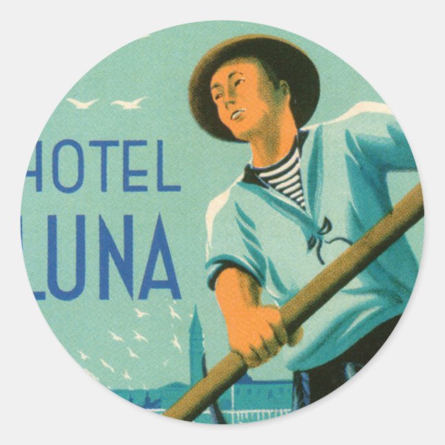 Adesivo Hotel Luna Venezia (Frente)