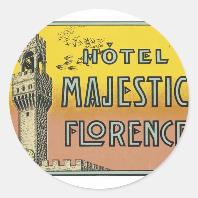 Adesivo Hotel Majexpressa Florence (Frente)