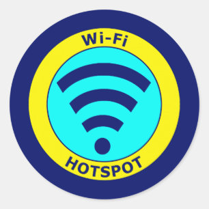 Adesivo Hotspot Wi-Fi