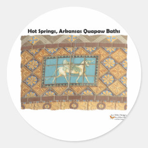 Adesivo HotSprings, Roupa de presentes de Azulejos de Dome