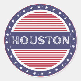 Adesivo Houston City Pride Emblem – American Identity