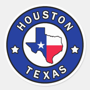 Adesivo Houston Texas
